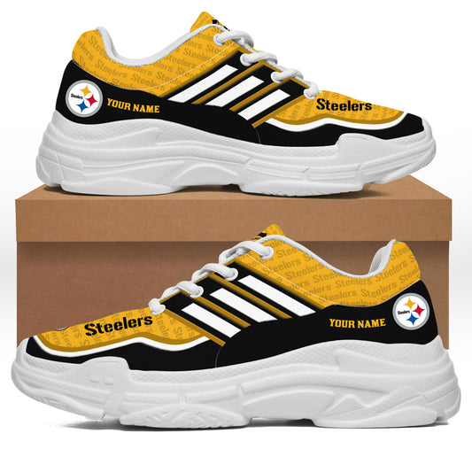 Pittsburgh Steelers Personalized Chunky Sneakers 18