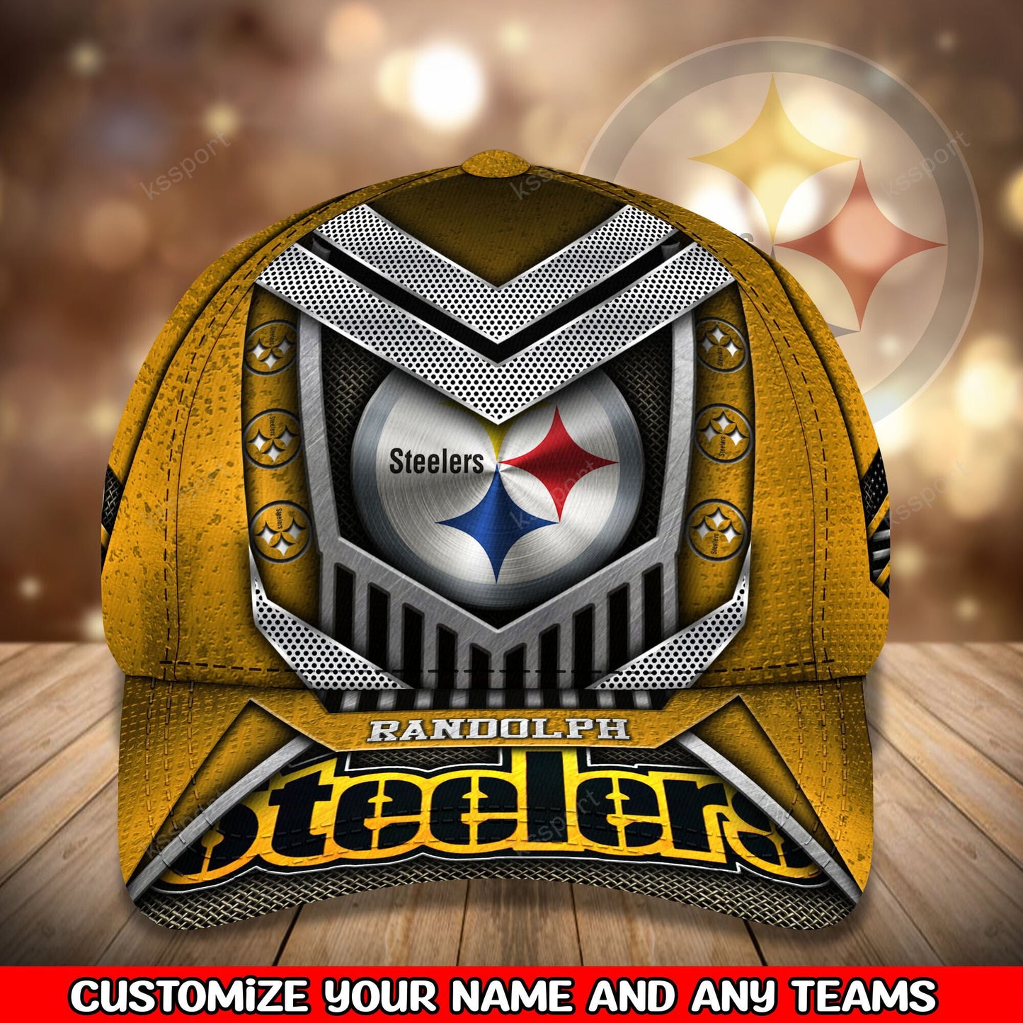 Pittsburgh Steelers Personalized Classic Cap BG787