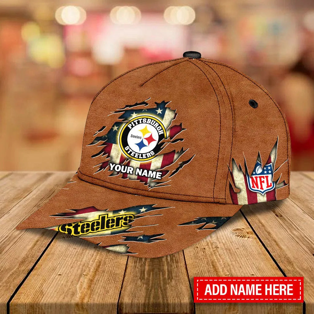 Pittsburgh Steelers Personalized Classic Cap BG858