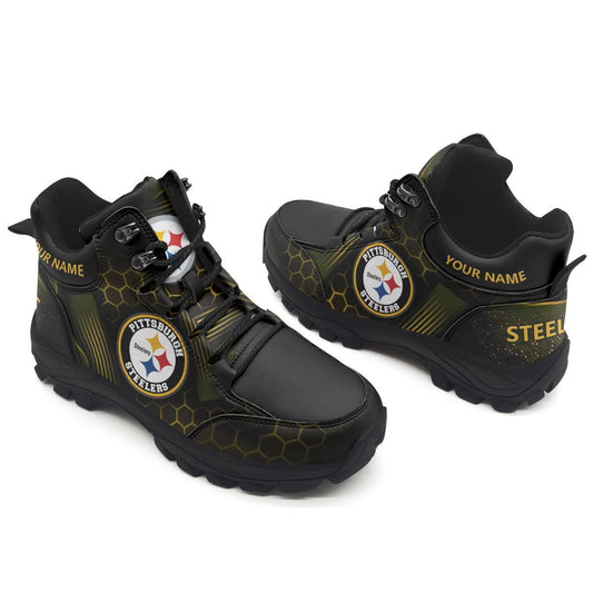 Pittsburgh Steelers Personalized Hiking Shoes 19