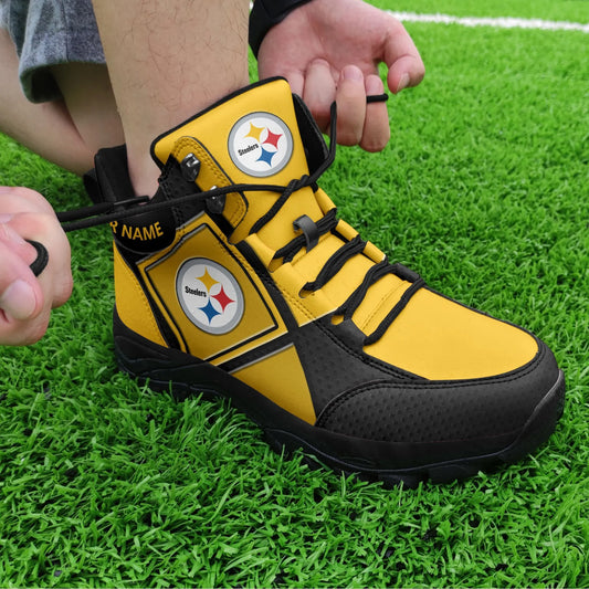 Pittsburgh Steelers Personalized Hiking Shoes 55