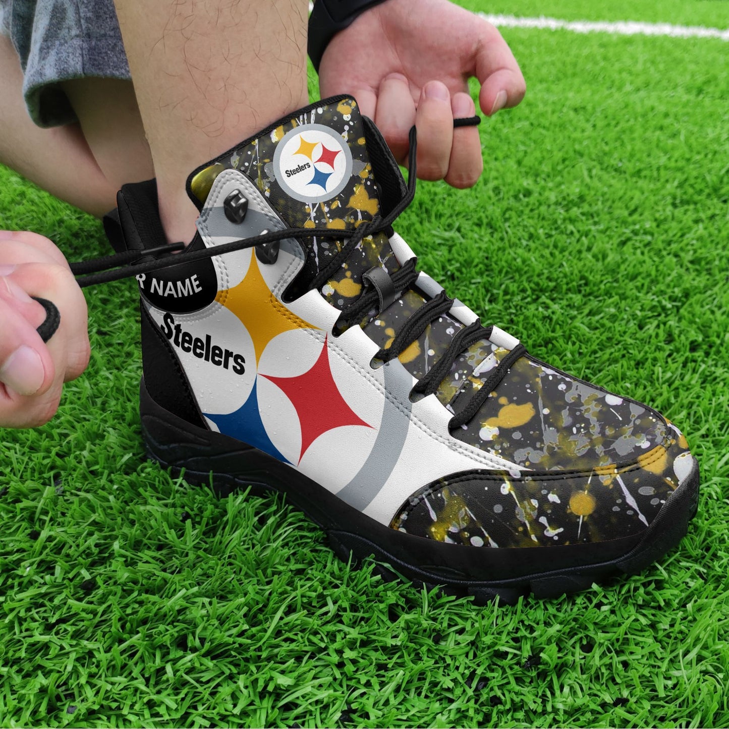 Pittsburgh Steelers Personalized Hiking Shoes 59