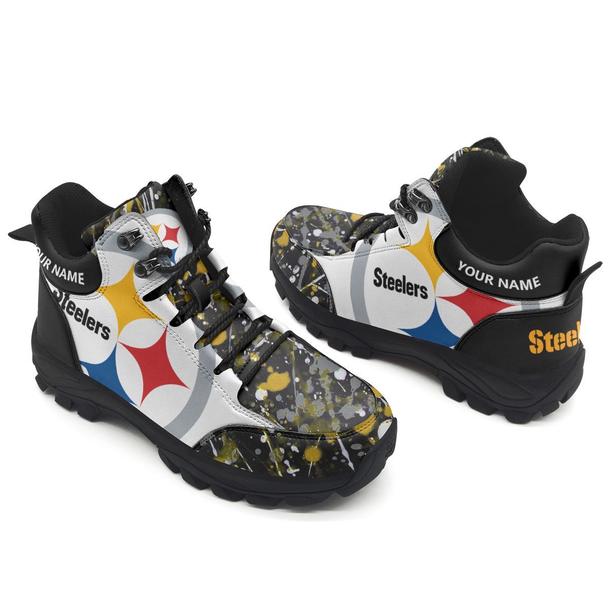 Pittsburgh Steelers Personalized Hiking Shoes 59