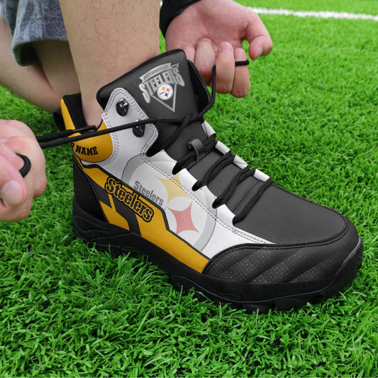 Pittsburgh Steelers Personalized Hiking Shoes 67