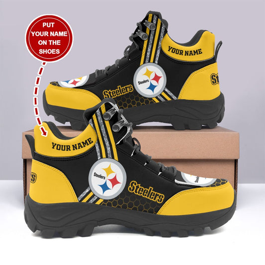 Pittsburgh Steelers Personalized Hiking Shoes 71