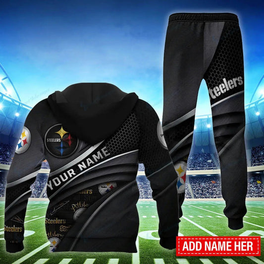 Pittsburgh Steelers Personalized Hoodie and Jogger Set SBG457