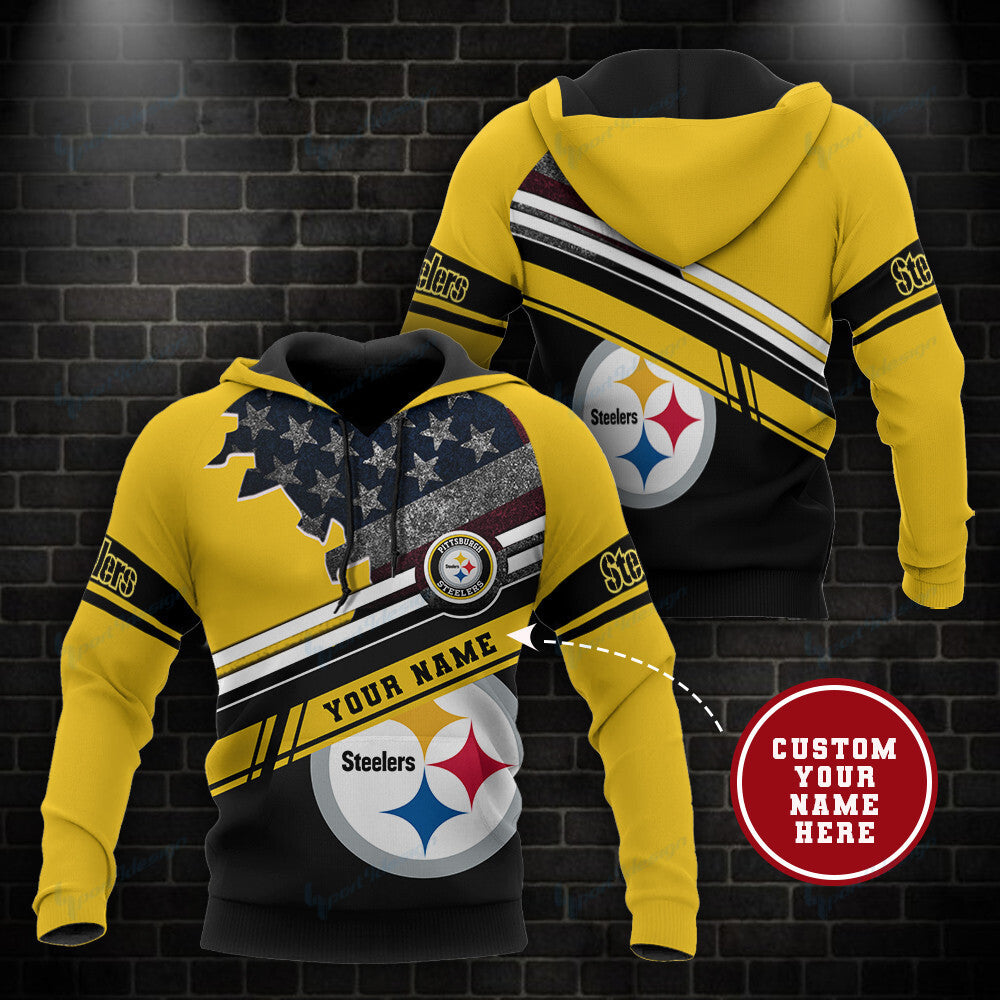 Pittsburgh Steelers Personalized Hoodie BG479