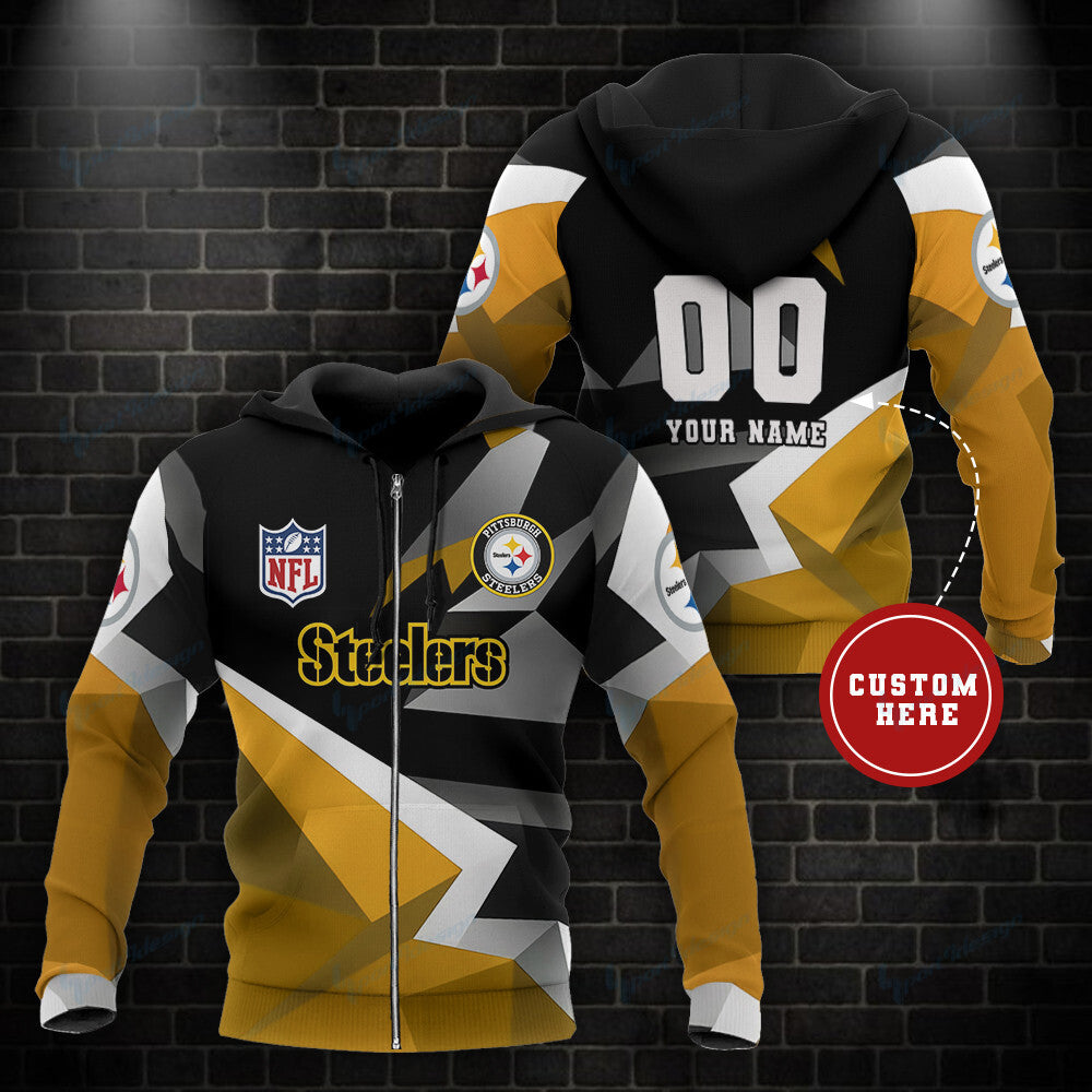 Pittsburgh Steelers Personalized Hoodie BG504