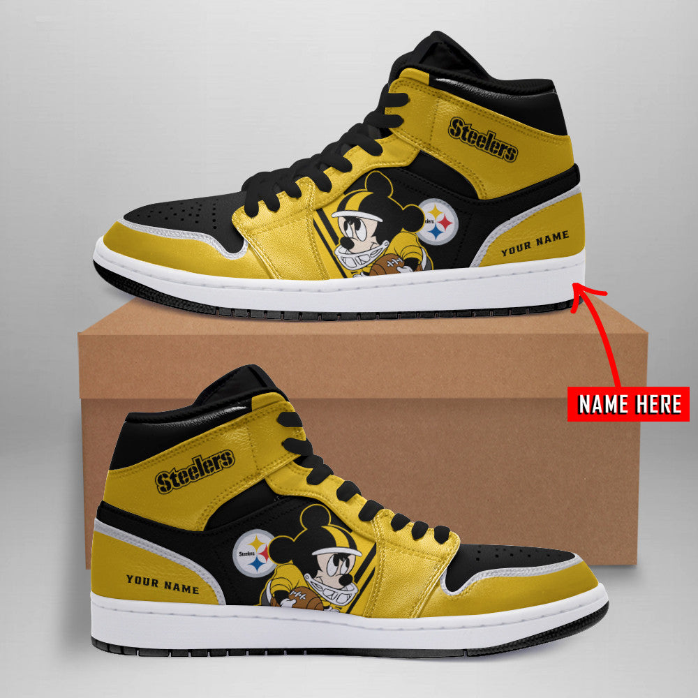 Pittsburgh Steelers Personalized JShoes BG003