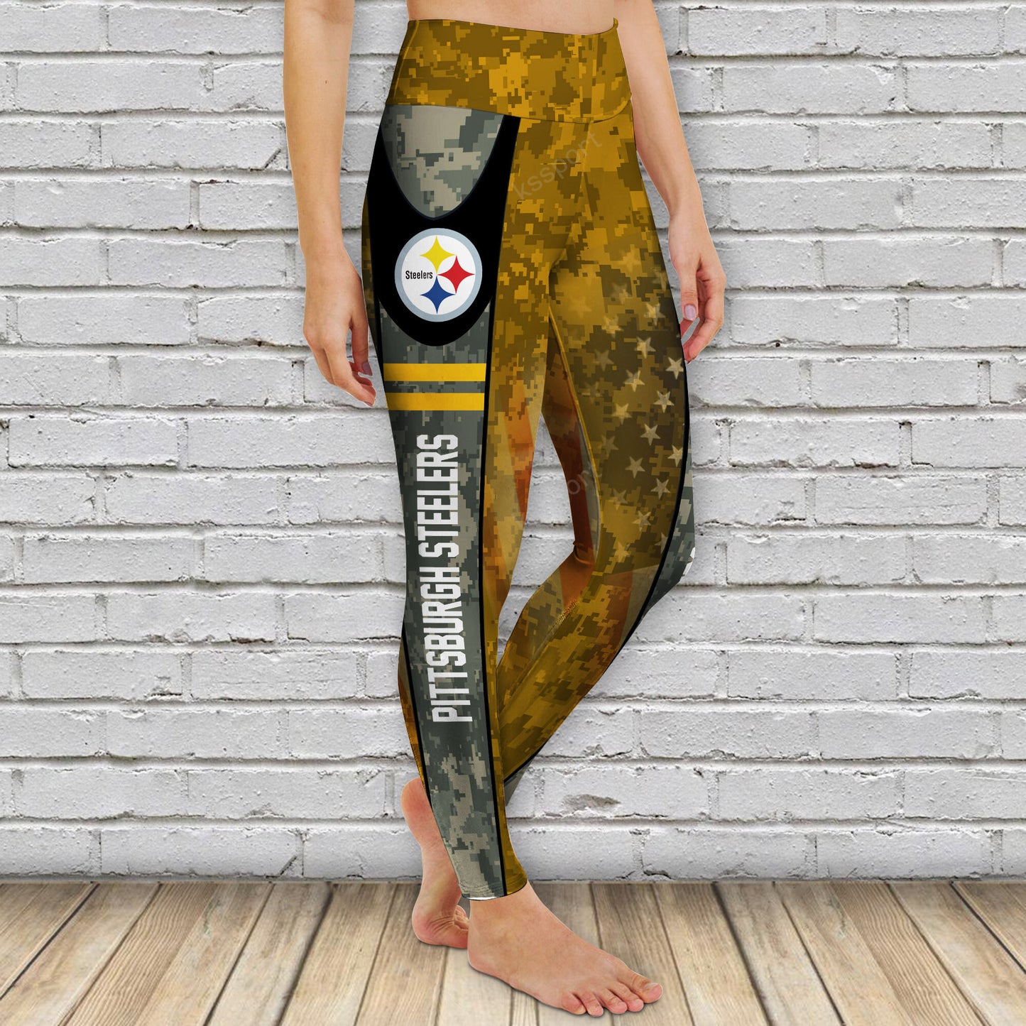 Pittsburgh Steelers Personalized Leggings And Hoodie BG88