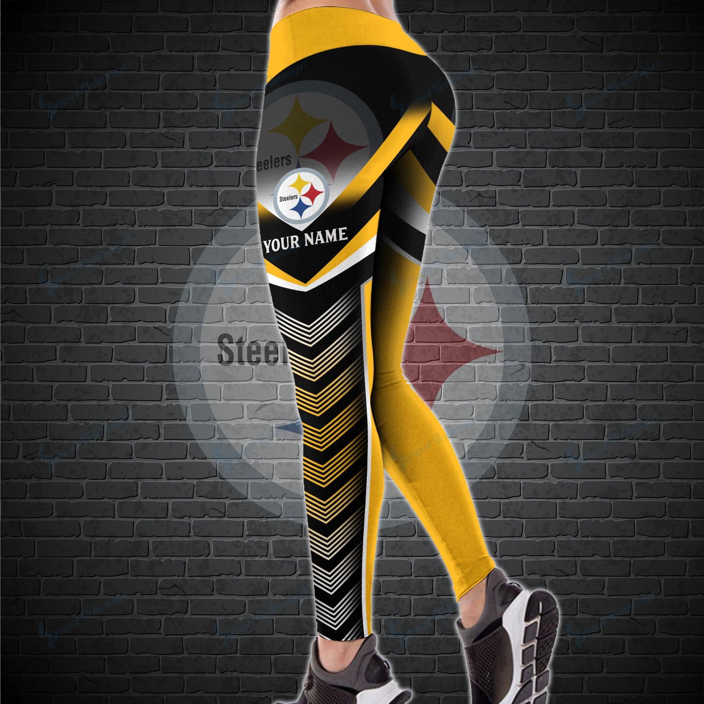 Pittsburgh Steelers Personalized Leggings And Tank Top BG26