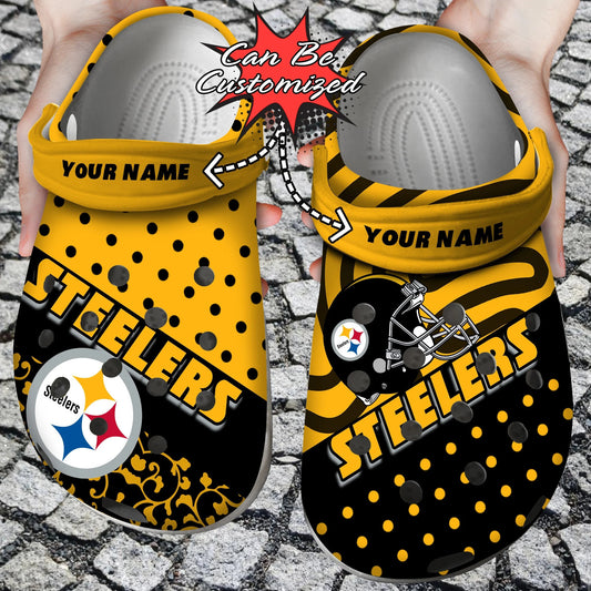 Pittsburgh Steelers Personalized Limited Clog BG08