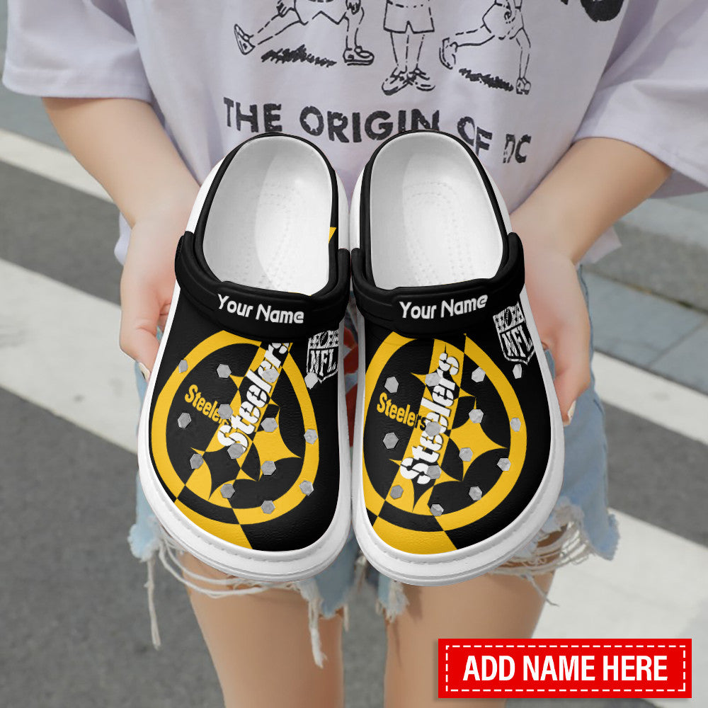 Pittsburgh Steelers Personalized Limited Clog BG178