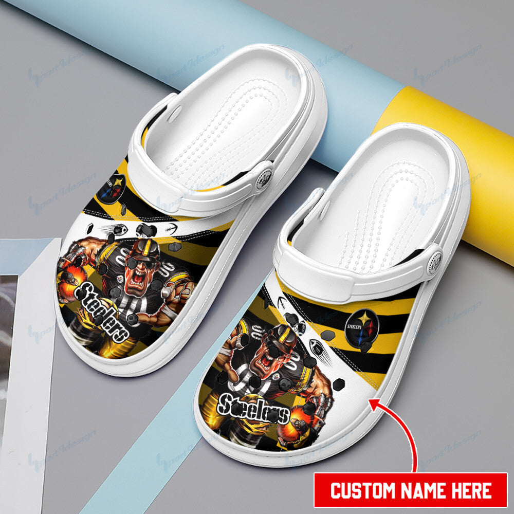 Pittsburgh Steelers Personalized Limited Clog BG39