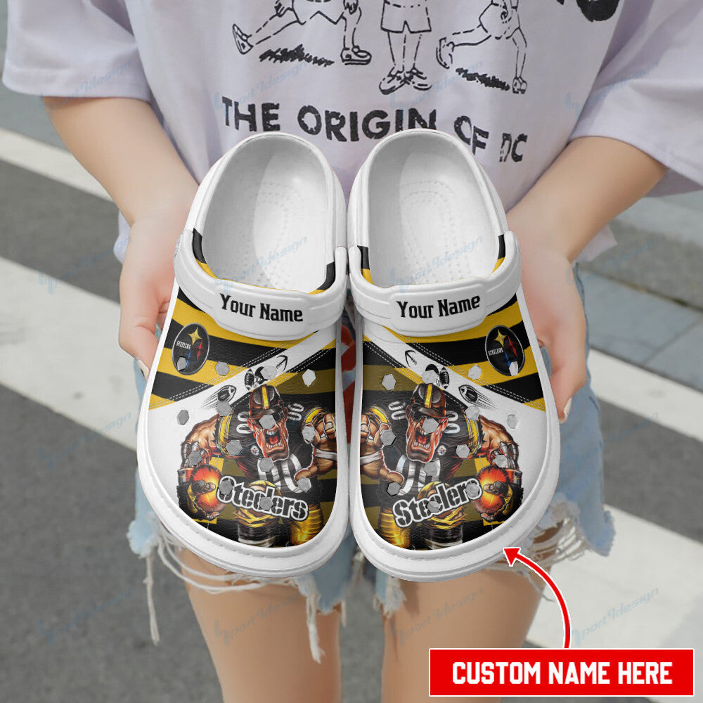 Pittsburgh Steelers Personalized Limited Clog BG39