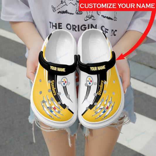 Pittsburgh Steelers Personalized Limited Clog BG49