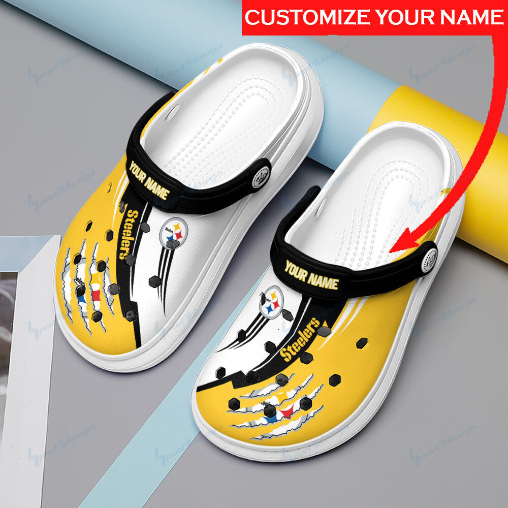Pittsburgh Steelers Personalized Limited Clog BG49