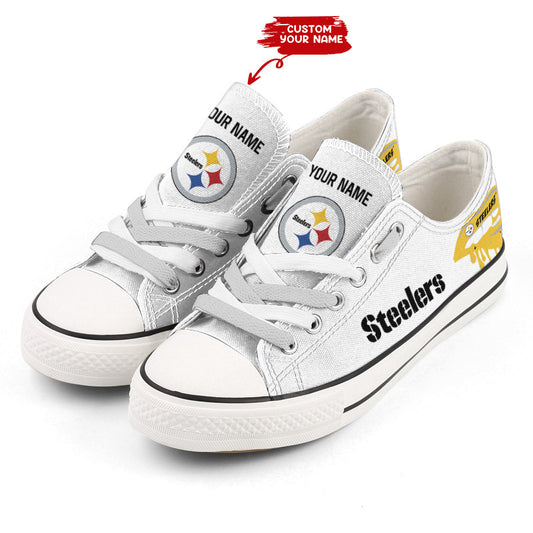 Pittsburgh Steelers Personalized New Low Top BG09