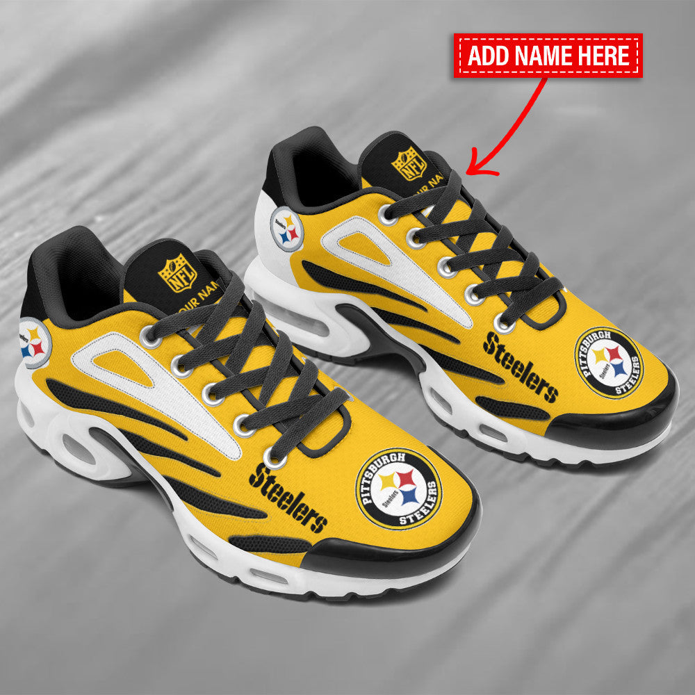 Pittsburgh Steelers Personalized Plus T-N Youth Sneakers BG130