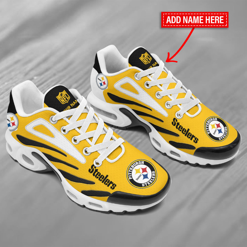Pittsburgh Steelers Personalized Plus T-N Youth Sneakers BG130