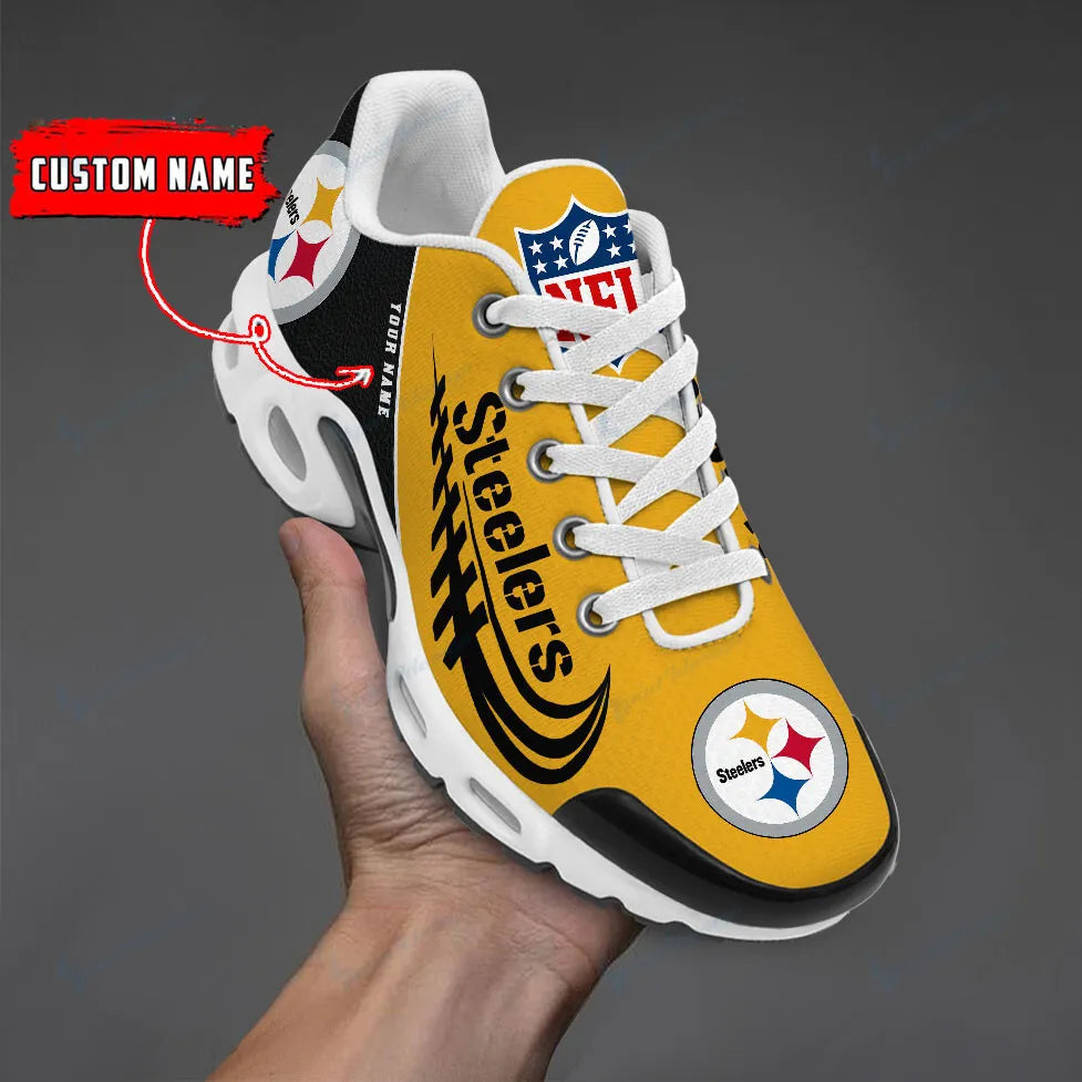 Pittsburgh Steelers Personalized Plus T-N Youth Sneakers BG25