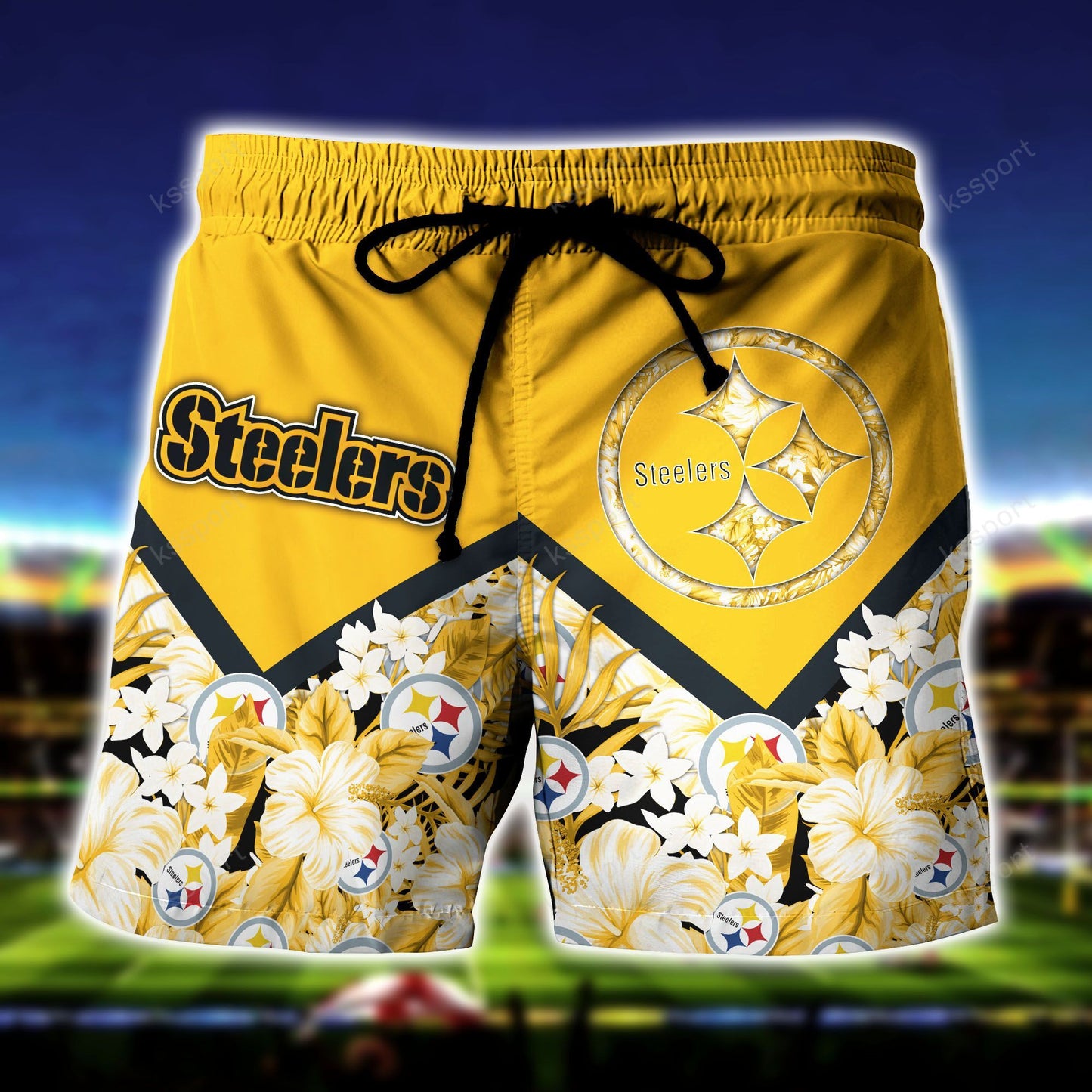 Pittsburgh Steelers Personalized Shirt and Shorts BG294
