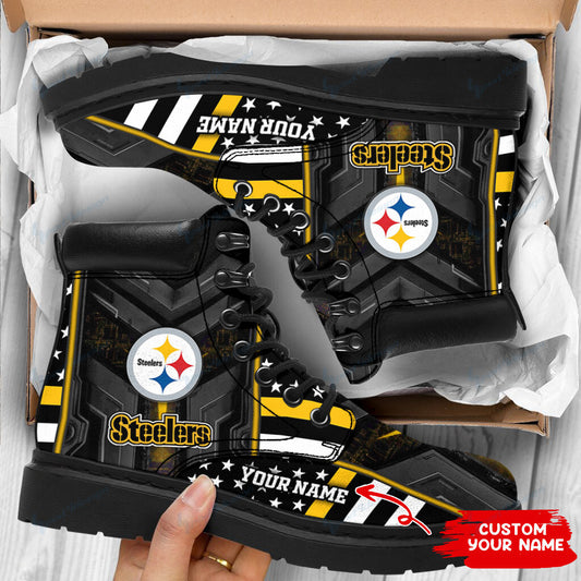 Pittsburgh Steelers Personalized TBL Boots BG15