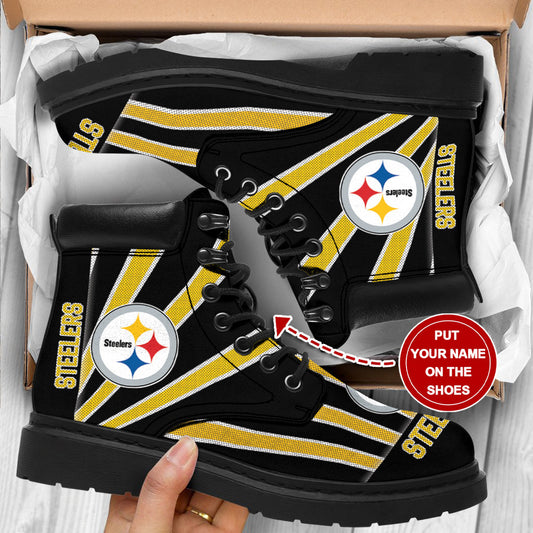 Pittsburgh Steelers Personalized TBL Boots BG30