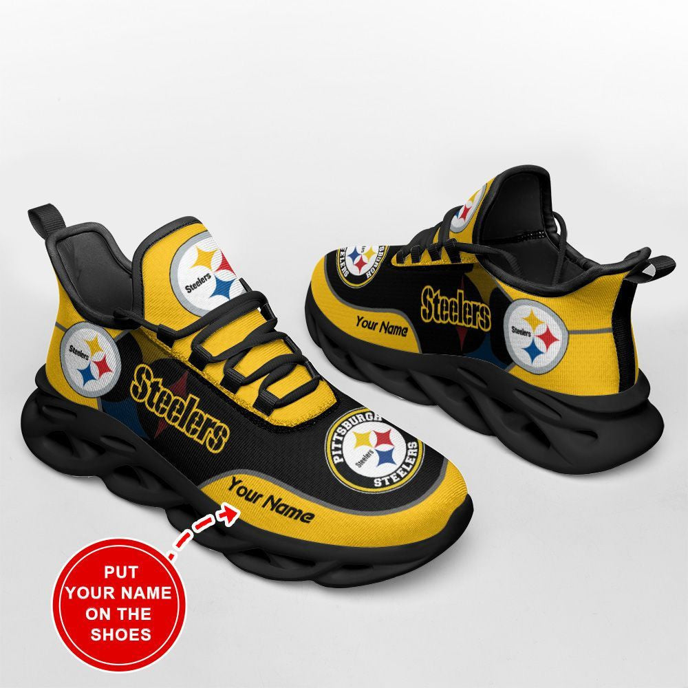 Pittsburgh Steelers Personalized Yezy Running Sneakers 225