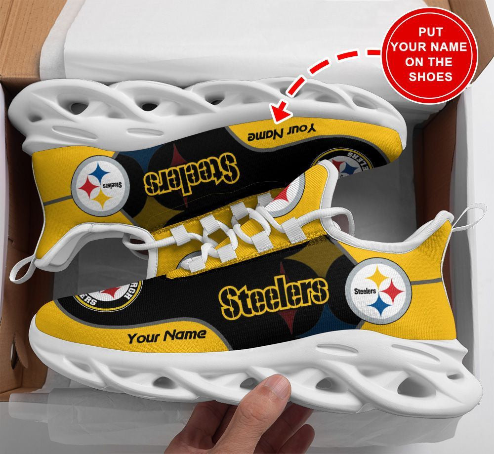 Pittsburgh Steelers Personalized Yezy Running Sneakers 225