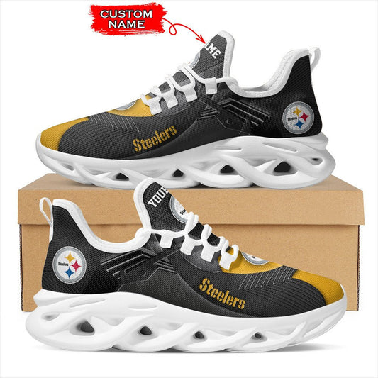 Pittsburgh Steelers Personalized Yezy Running Sneakers 287