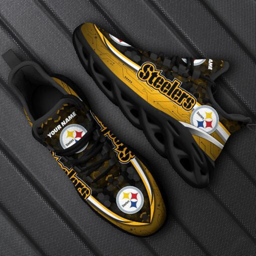 Pittsburgh Steelers Personalized Yezy Running Sneakers 78