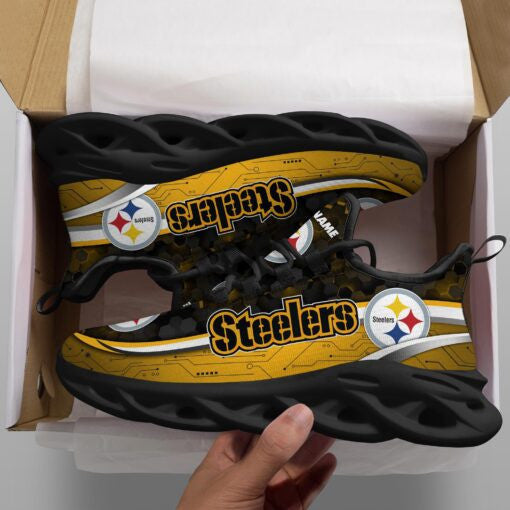 Pittsburgh Steelers Personalized Yezy Running Sneakers 78