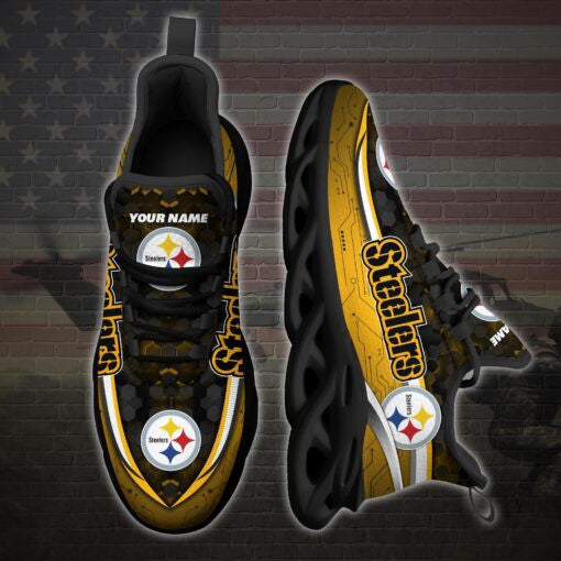 Pittsburgh Steelers Personalized Yezy Running Sneakers 78