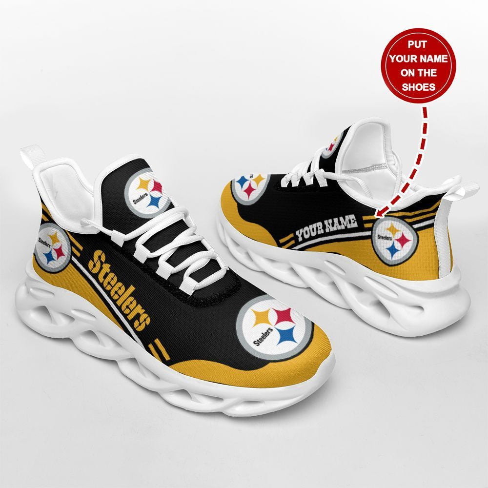 Pittsburgh Steelers Personalized Yezy Running Sneakers 85