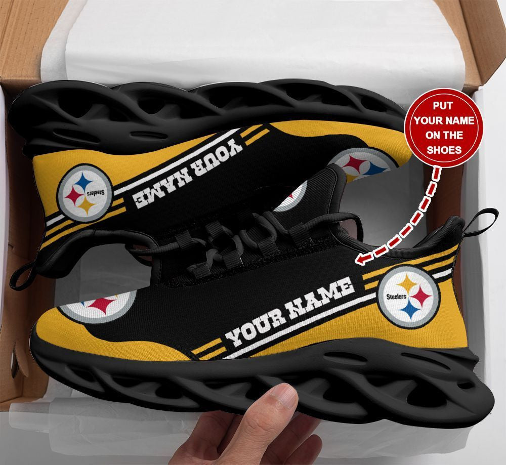 Pittsburgh Steelers Personalized Yezy Running Sneakers 85