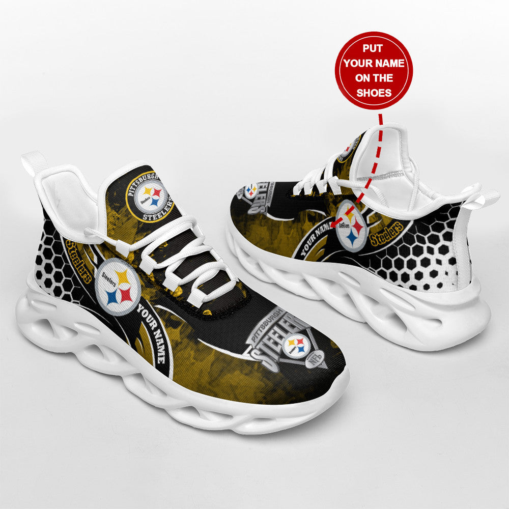 Pittsburgh Steelers Personalized Yezy Running Sneakers BB150