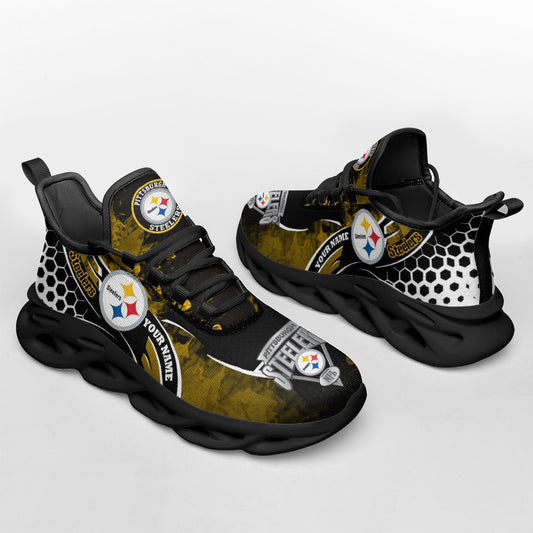 Pittsburgh Steelers Personalized Yezy Running Sneakers BB150