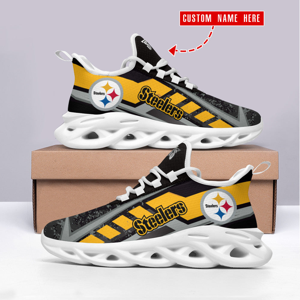 Pittsburgh Steelers Personalized Yezy Running Sneakers BB343