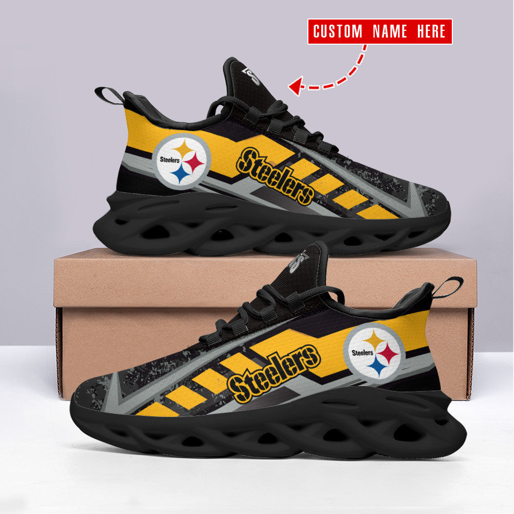 Pittsburgh Steelers Personalized Yezy Running Sneakers BB343
