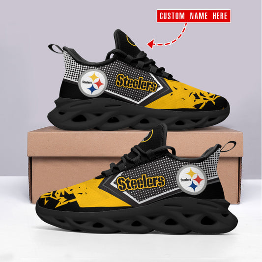 Pittsburgh Steelers Personalized Yezy Running Sneakers BB387
