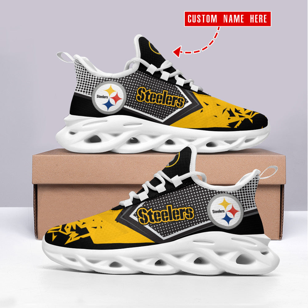 Pittsburgh Steelers Personalized Yezy Running Sneakers BB387