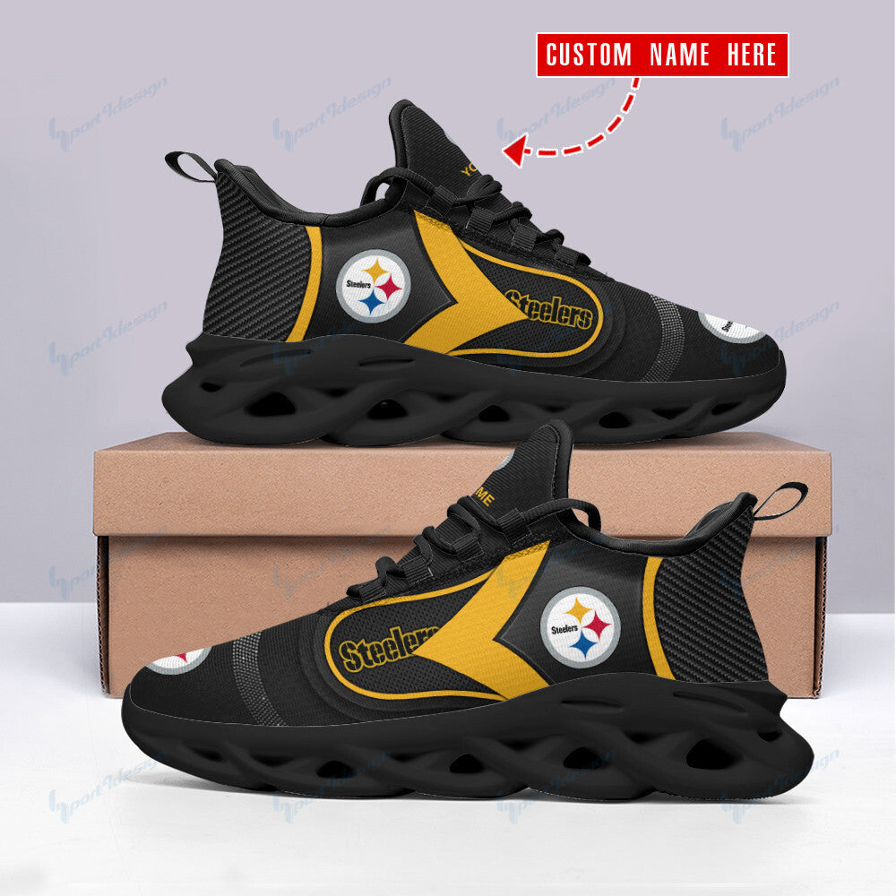 Pittsburgh Steelers Personalized Yezy Running Sneakers BB878