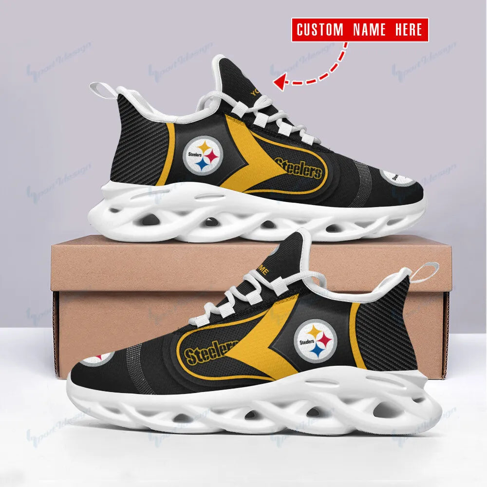 Pittsburgh Steelers Personalized Yezy Running Sneakers BB878