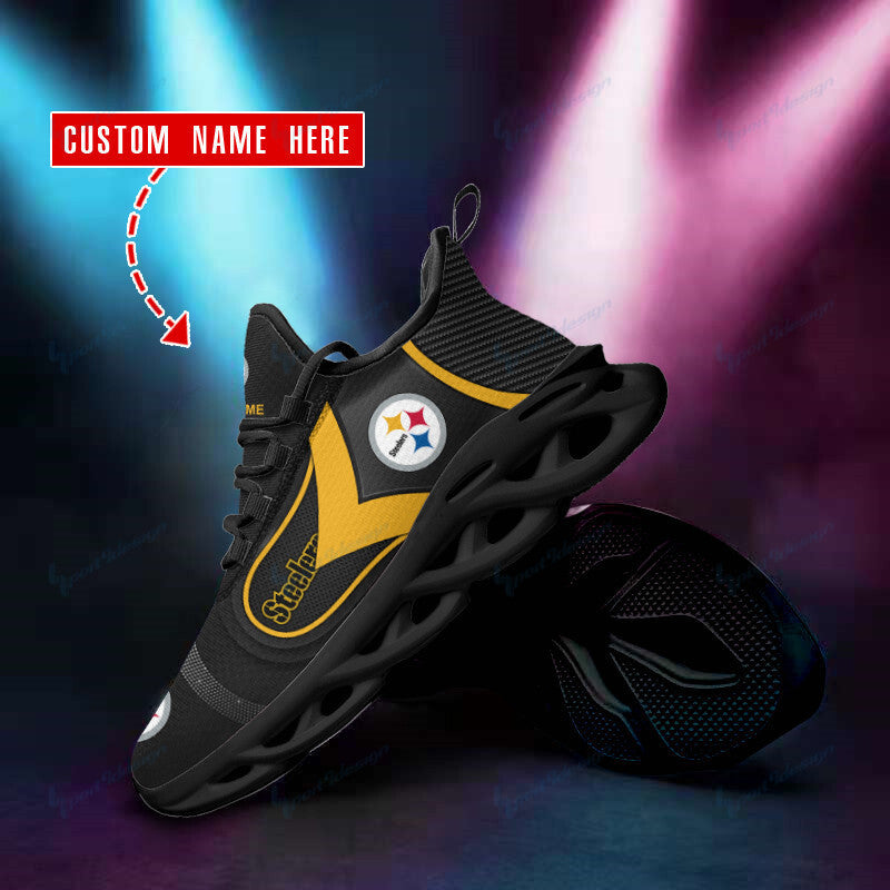 Pittsburgh Steelers Personalized Yezy Running Sneakers BB878