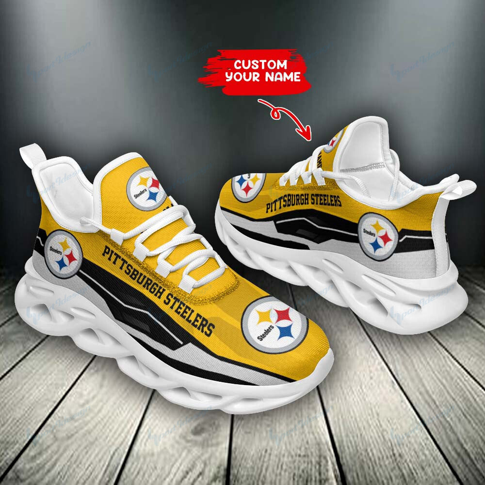 Pittsburgh Steelers Personalized Yezy Running Sneakers BB935