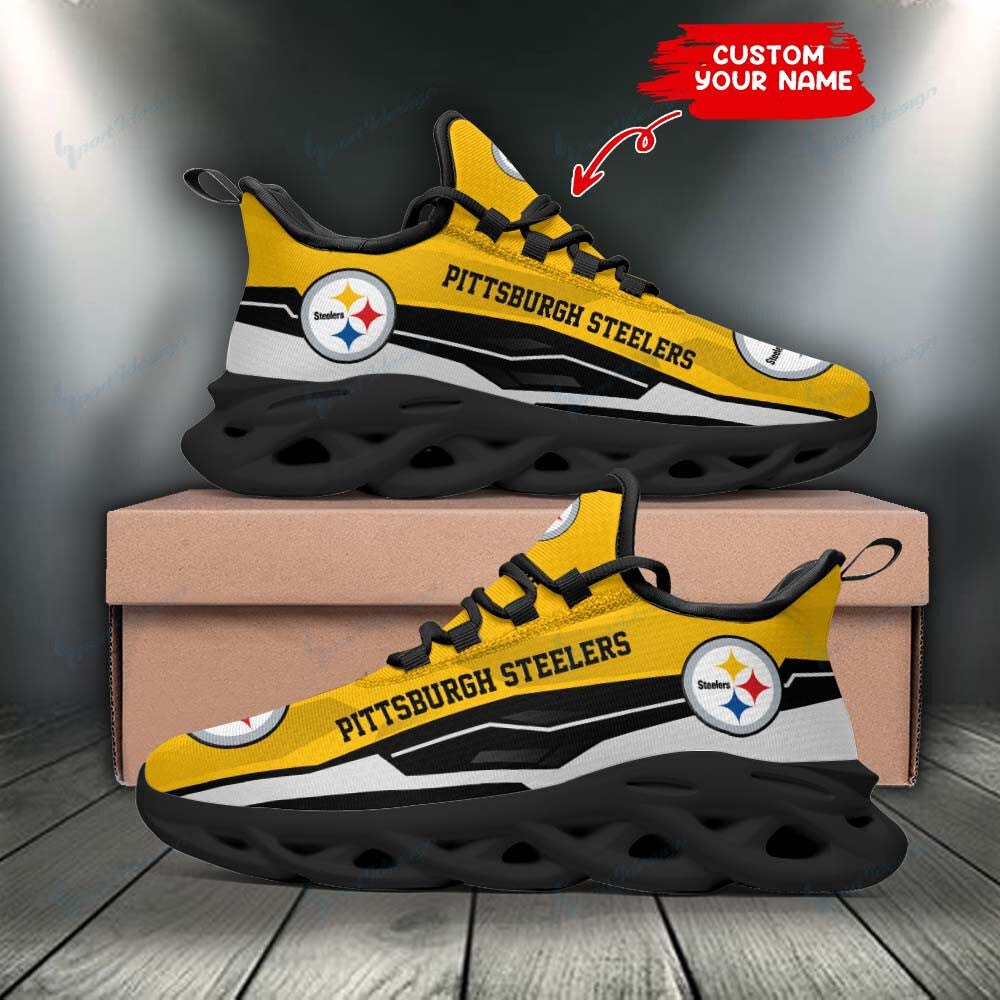 Pittsburgh Steelers Personalized Yezy Running Sneakers BB935