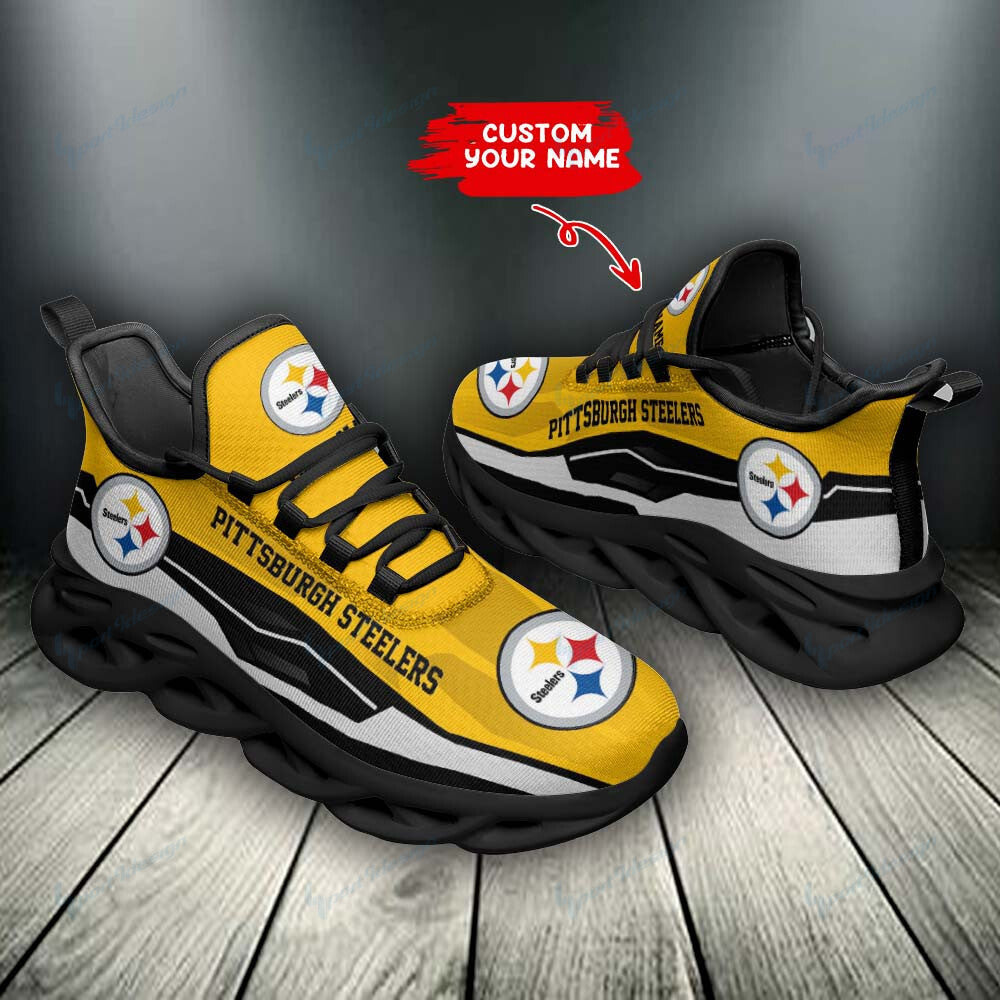 Pittsburgh Steelers Personalized Yezy Running Sneakers BB935