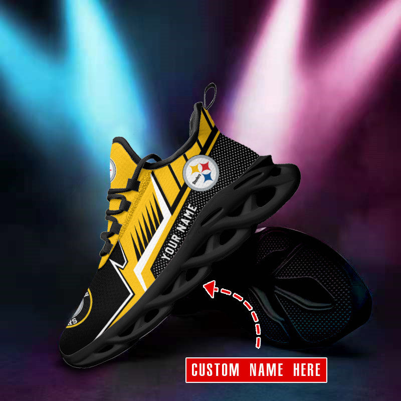 Pittsburgh Steelers Personalized Yezy Running Sneakers BG197