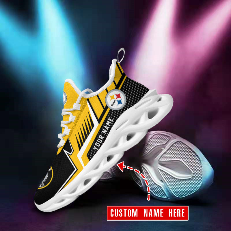 Pittsburgh Steelers Personalized Yezy Running Sneakers BG197